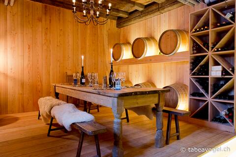 Luxury 250 yr old Swiss farm with wine cellar