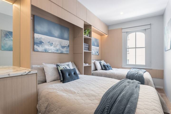 Sydney City PrivateRM203 1min Station 2Bed sleeps4
