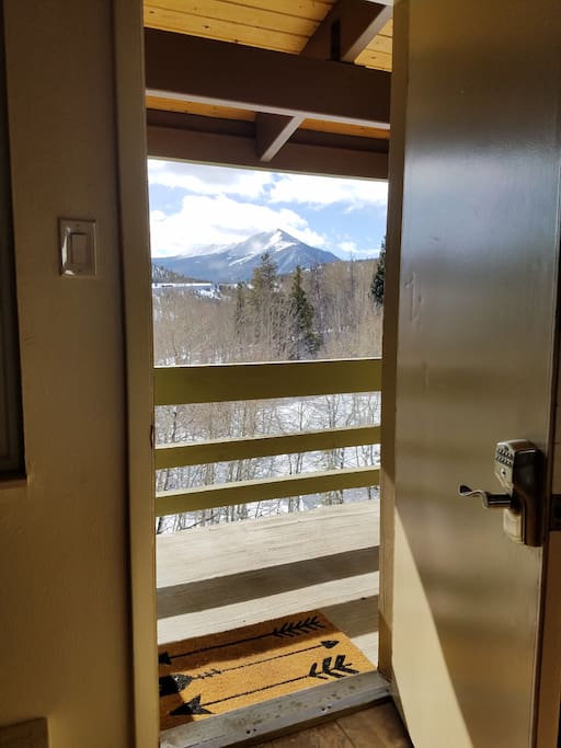 Private entrance!