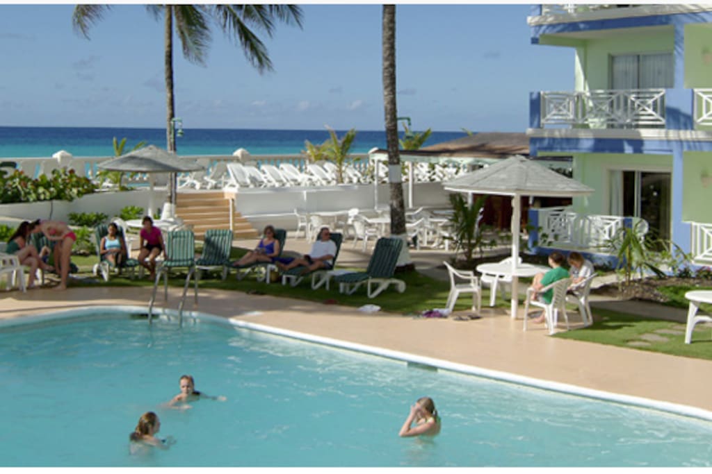 Our Pool Area