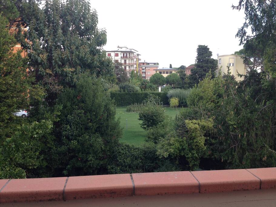 Vista dalla terrazza