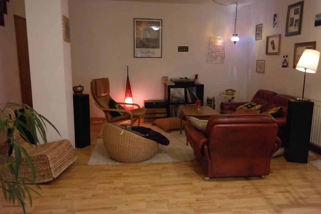 Sitzecke im Wohnzimmer