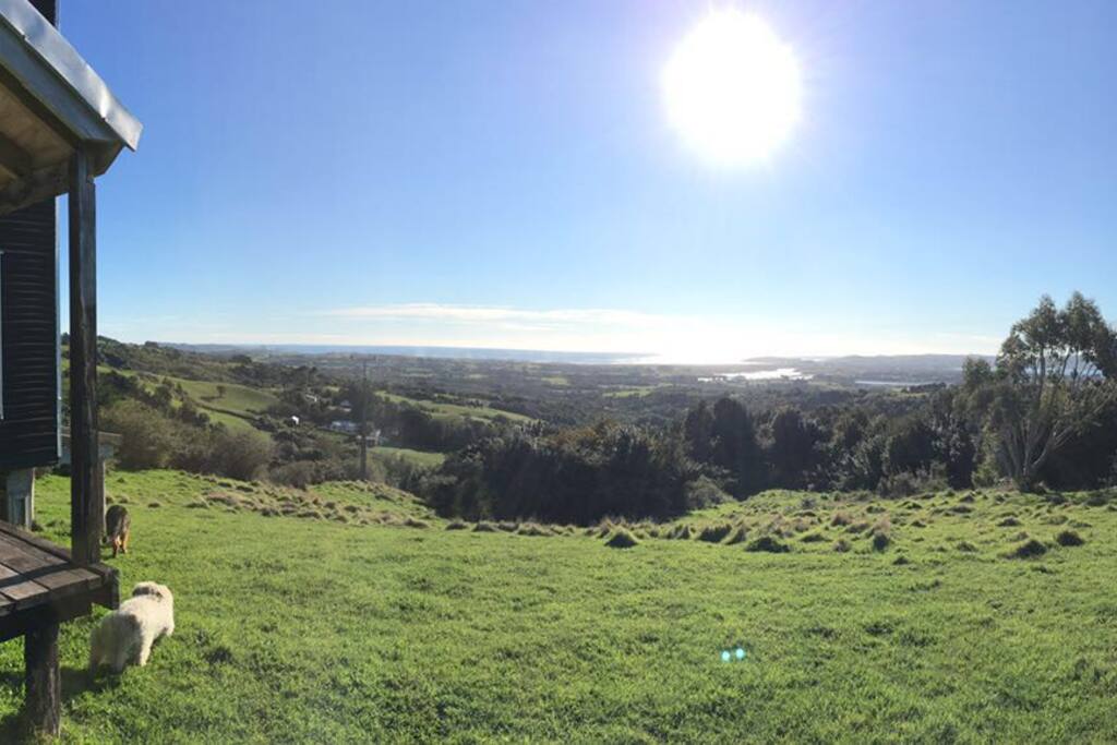 Vista desde la casa