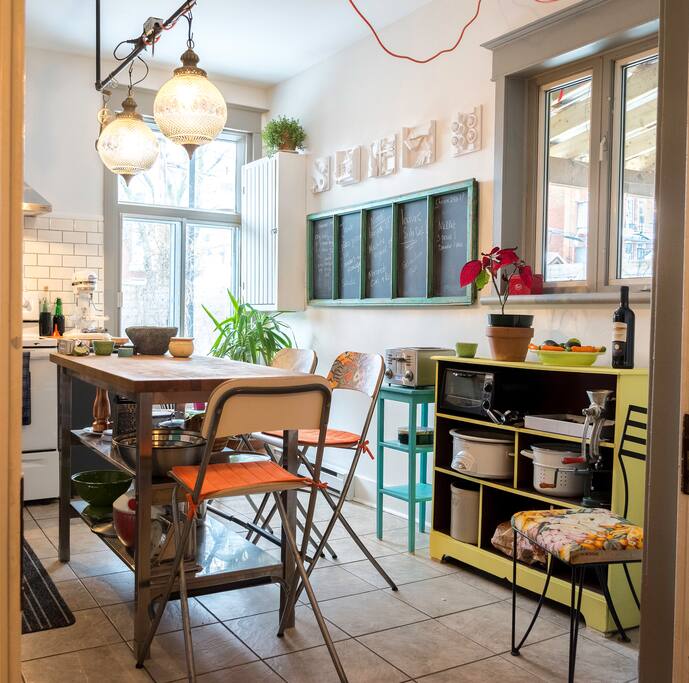 La cuisine lumineuse