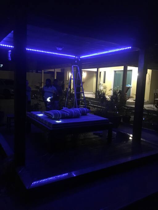 perolado com iluminação led
