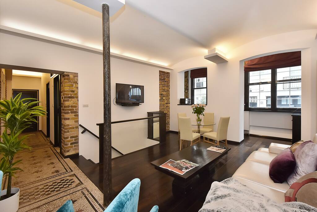 The bright, colourful and spacious Lounge and Dining Area