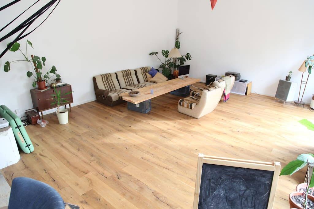Das Wohnzimmer.