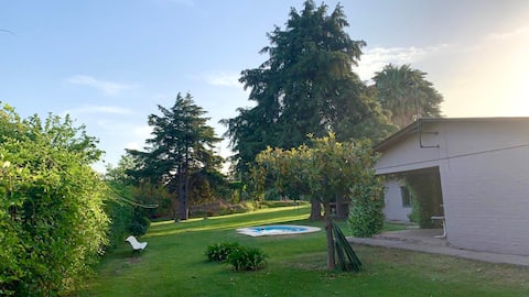 Charming Casona with large park and pool.