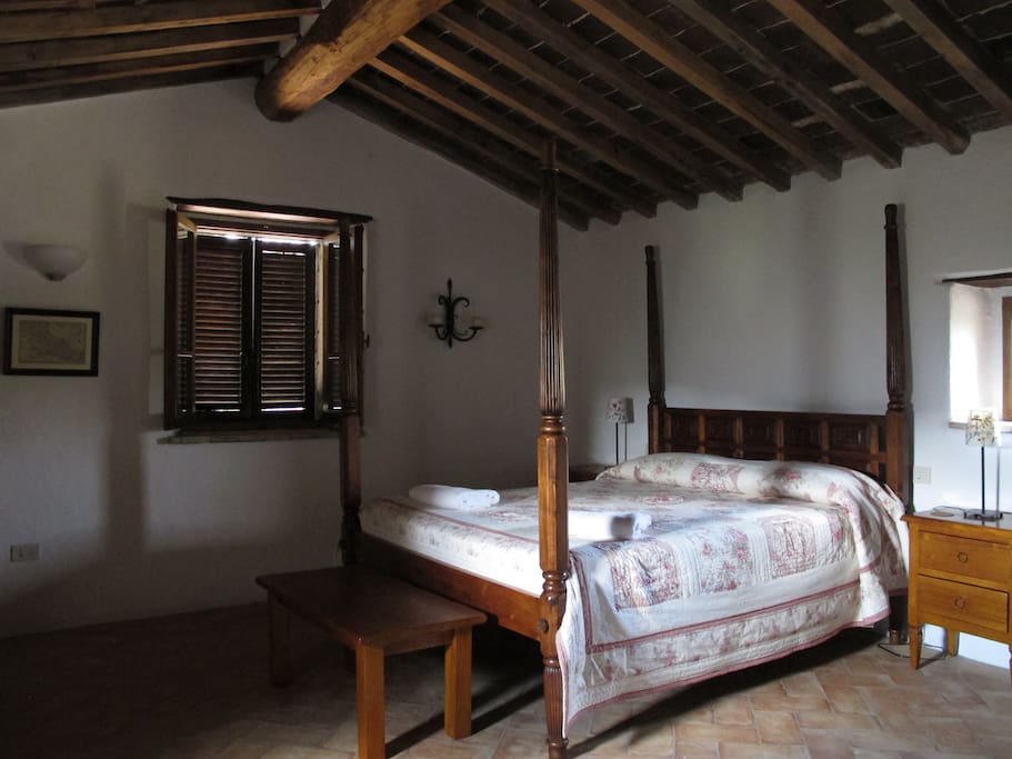 The master bedroom