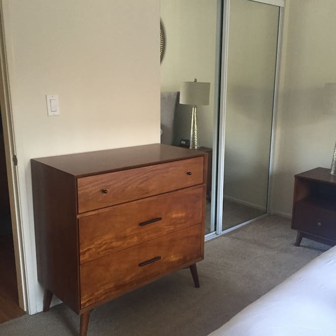 Bedroom - chest and 1st closet