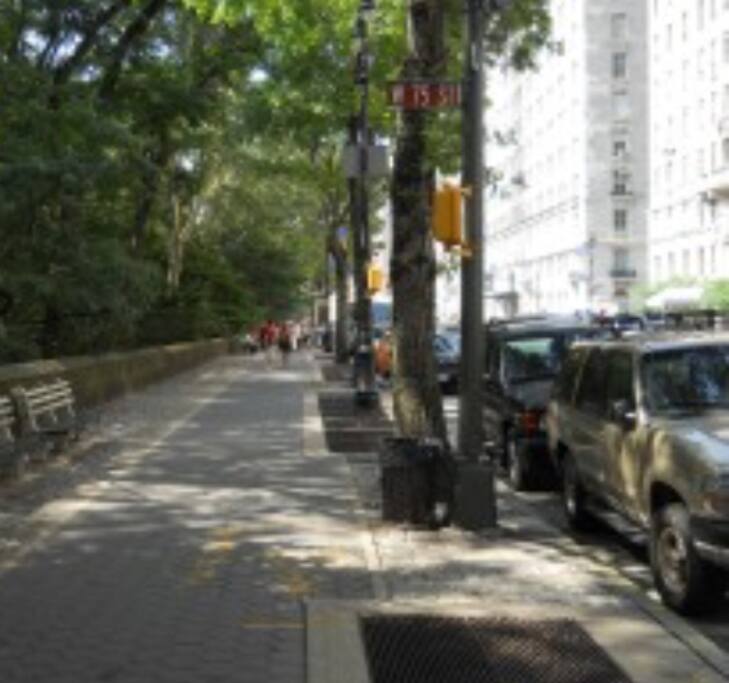 Corner of 75th and Central Park West - steps away.