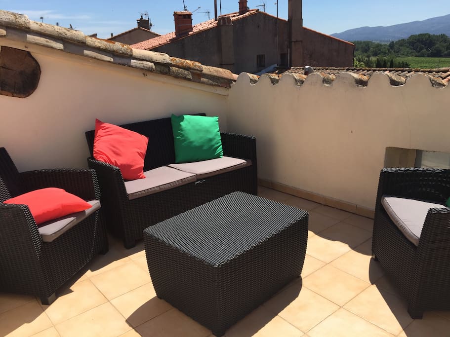 Roof terrace