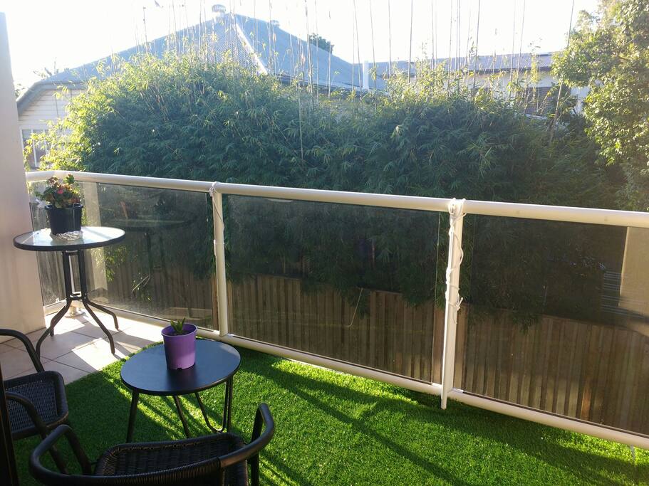 living room balcony - late afternoon