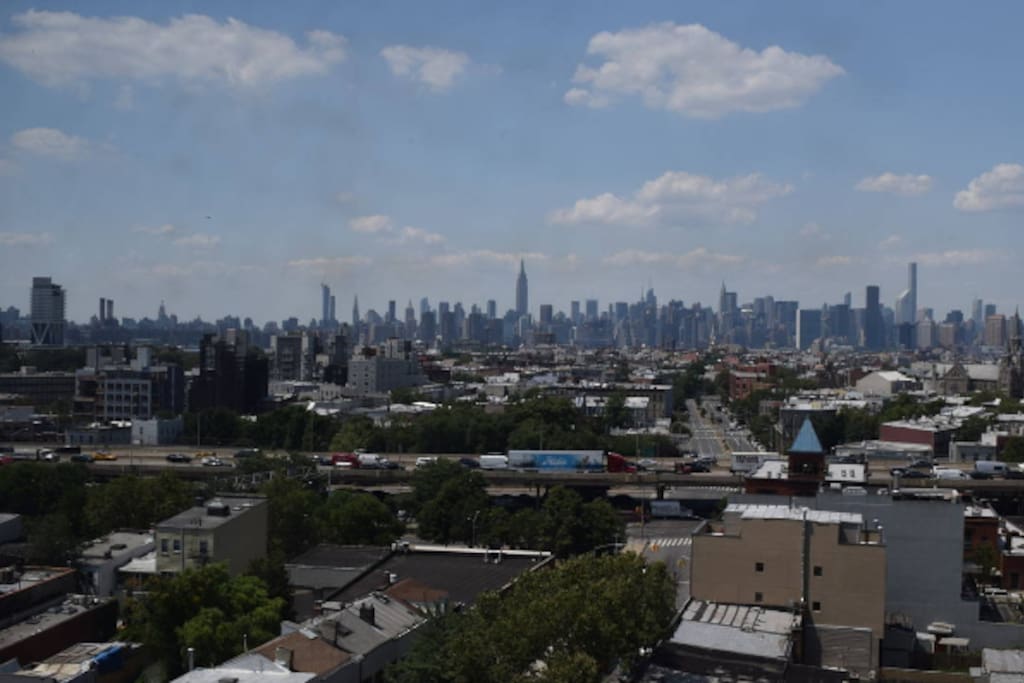 View from living room