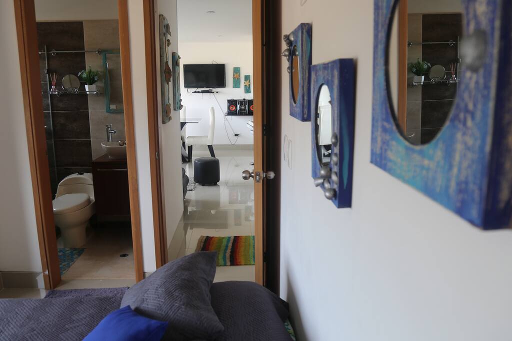 Master Bath + Master Bed