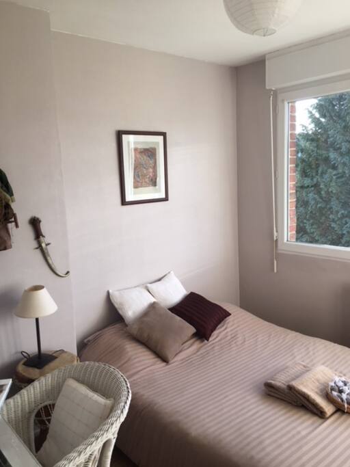 Une chambre cosy au calme sur le jardin
