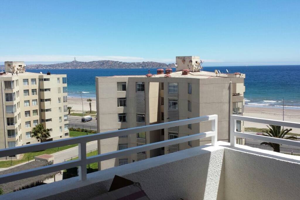 vista hacia la cruz del milenio en Coquimbo