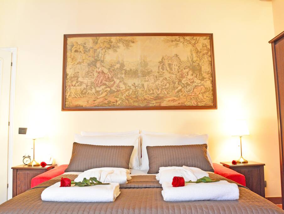 Quadruple room with minibar + sea view + flat screen 55" + phone