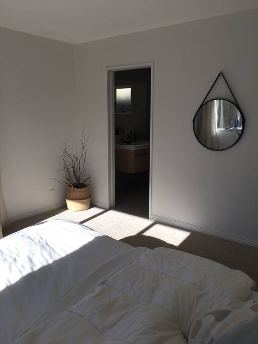 From bed to ensuite