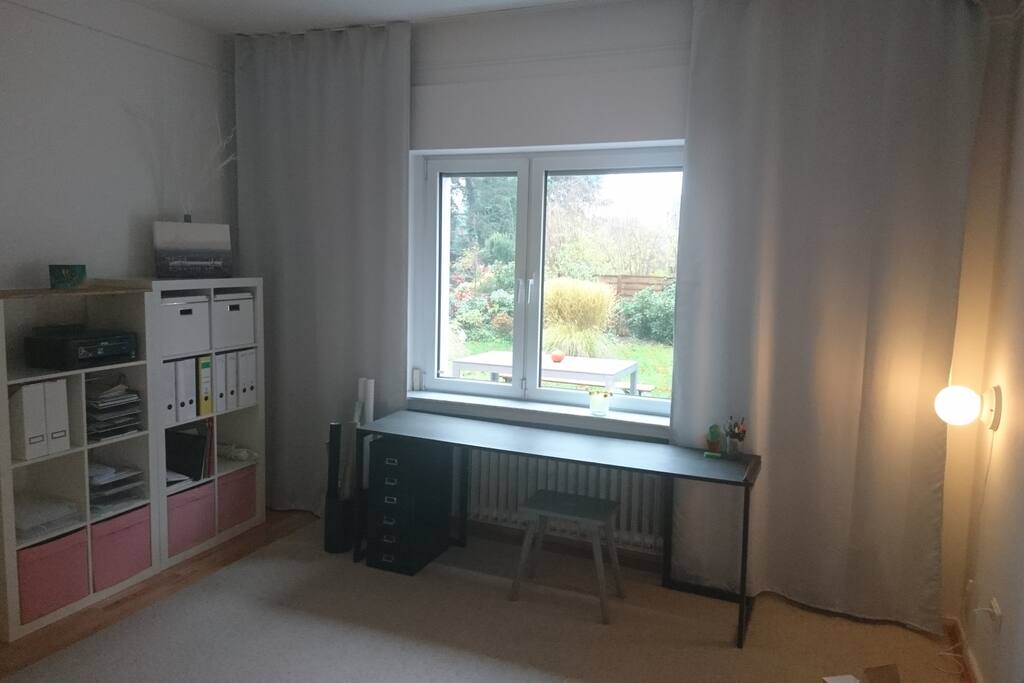 blick in den garten
