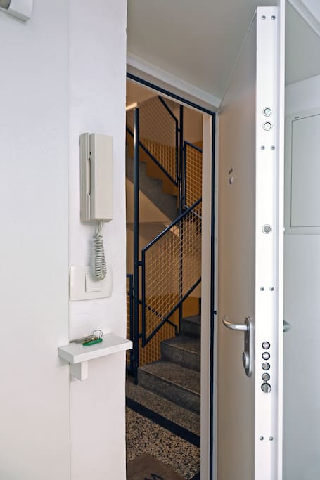 Hi Security, all steel main entrance door.