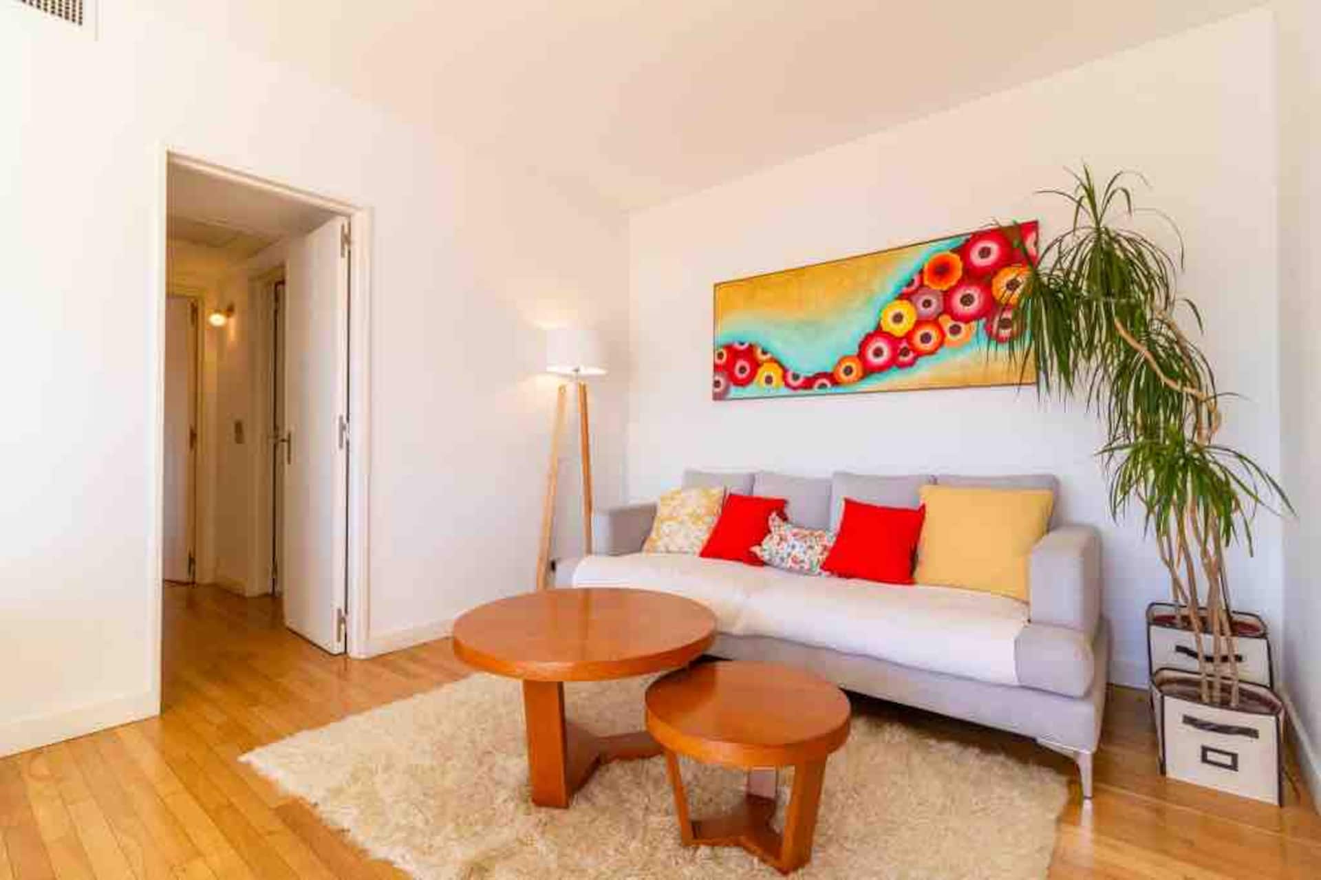 Departamento de 2 dormitorios con balcón en Puerto Madero