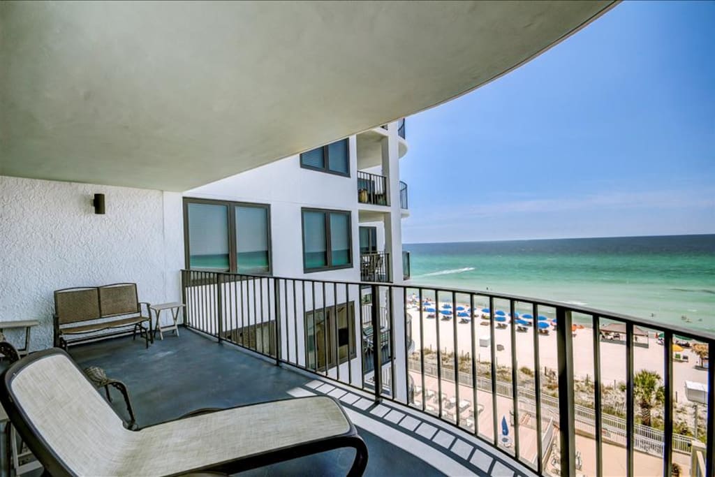 Gulf Front Balcony