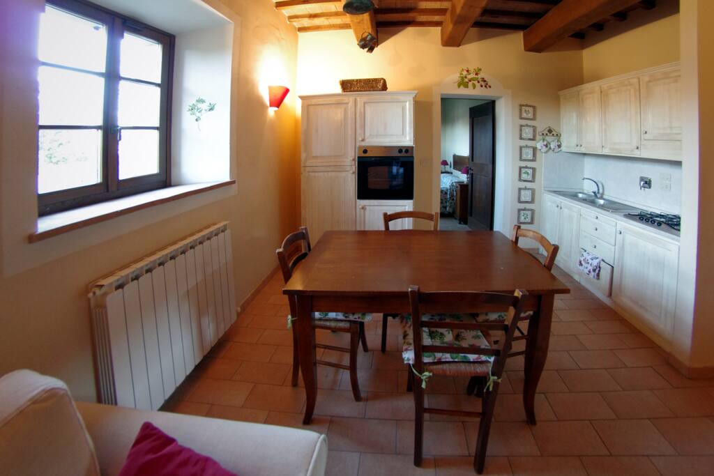 La cucina.
The kitchen.