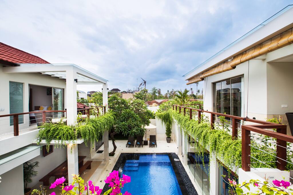 Villa from above