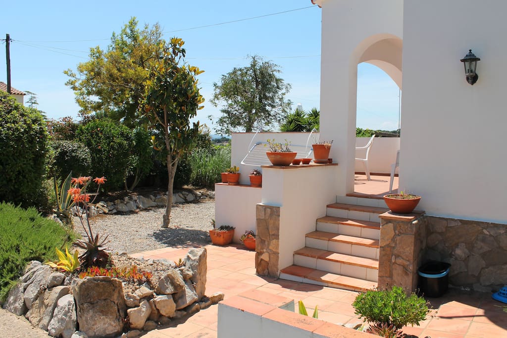 Garden and terrace