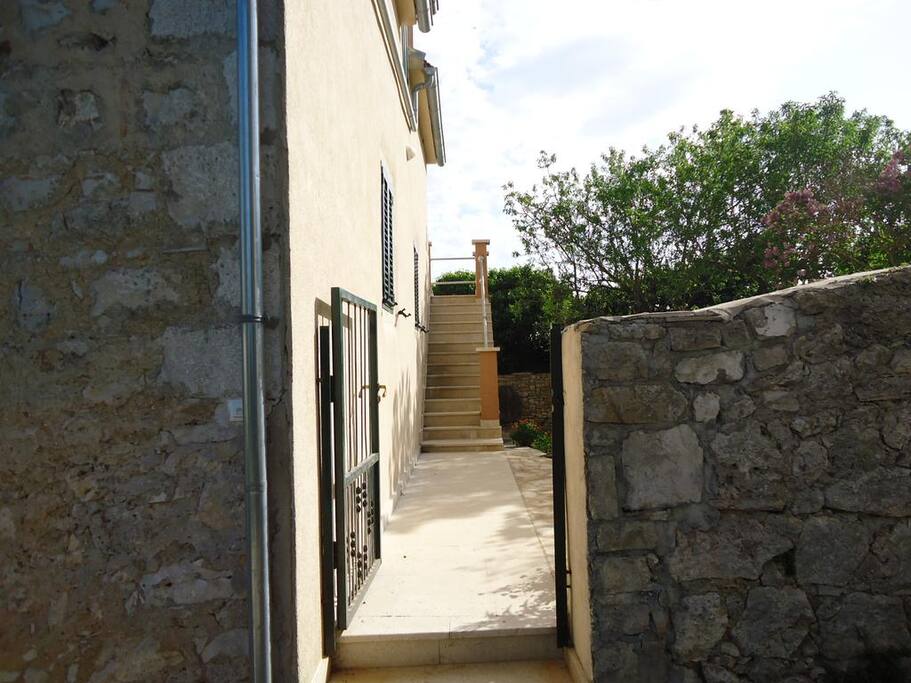 Private entrance