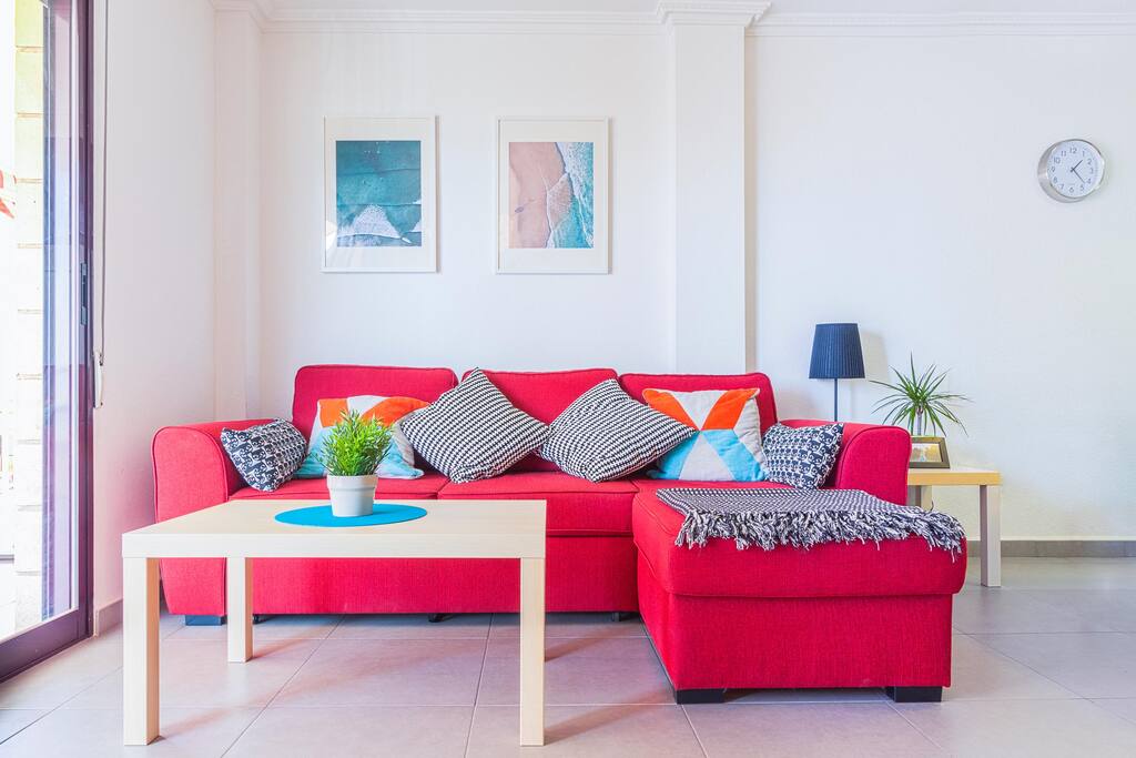 Modern and comfortable living room