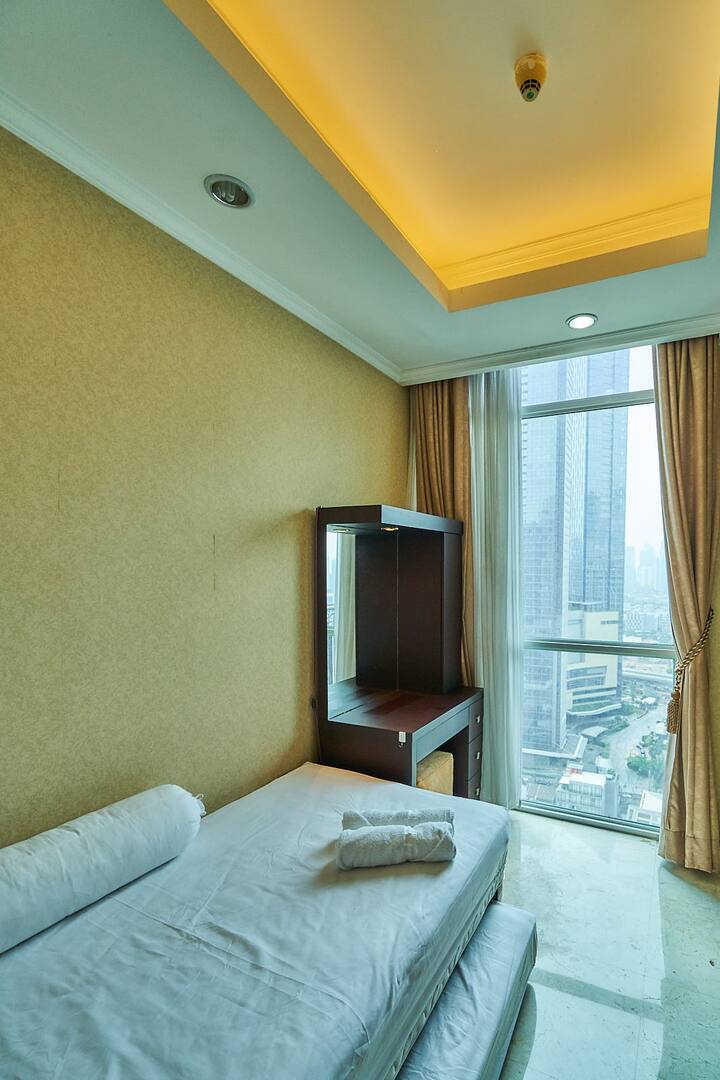 ห้องนอนสำหรับผู้เข้าพัก/เด็กพร้อมวิวที่น่าทึ่ง