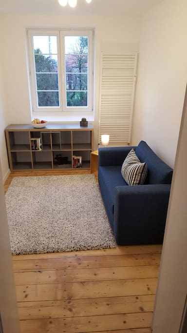 Tagsüber als Sofa nutzbar