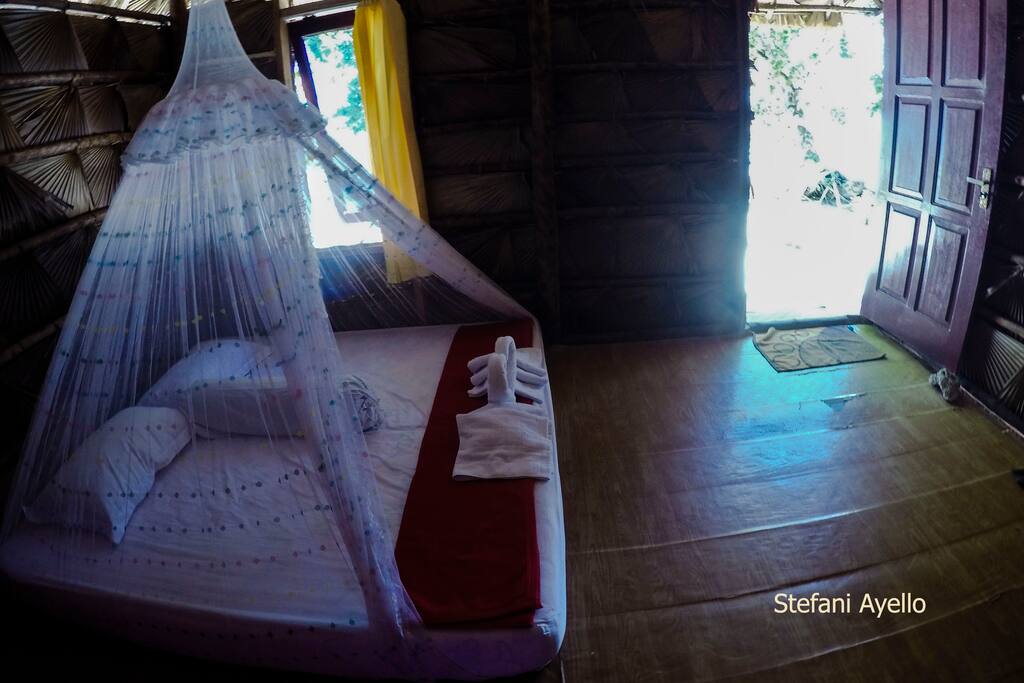 kamar dengan single matras