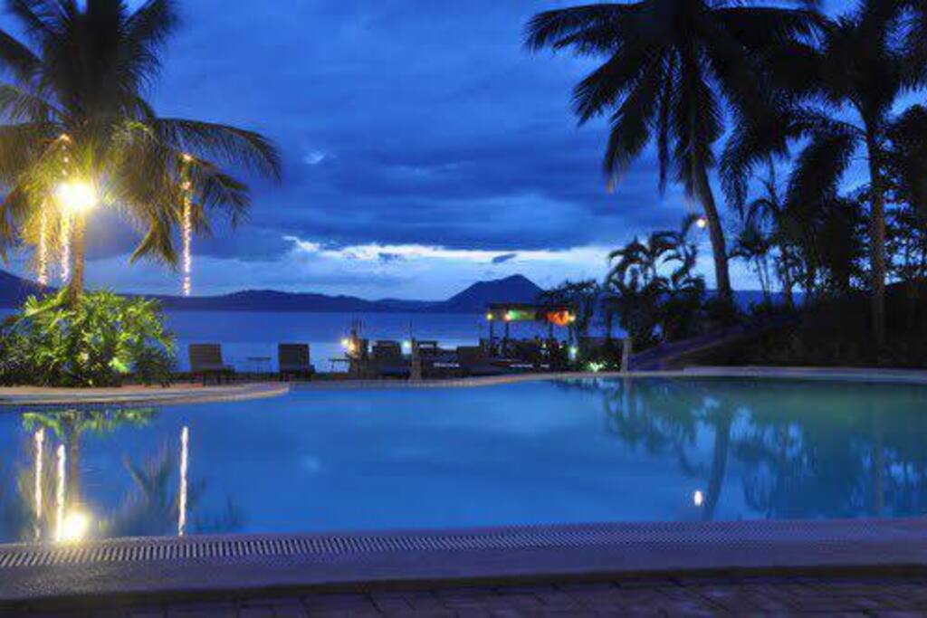 One of the swimming pools