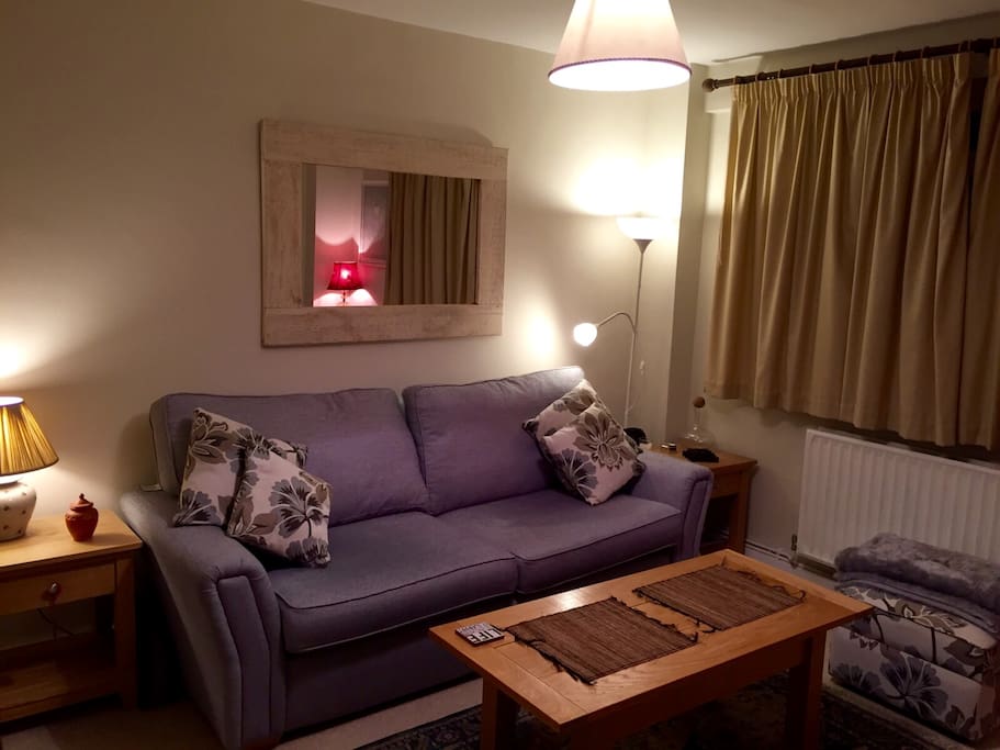 Cozy lounge/dining room