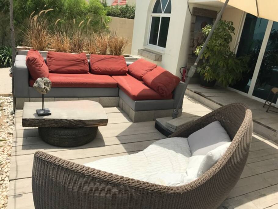 Comfortable seating area