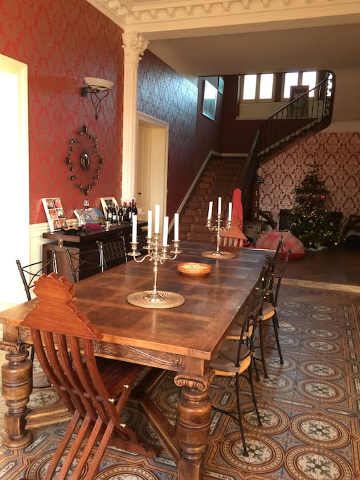 Dining room, breakfast can be provided every morning.