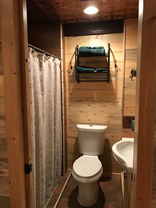 Private bath.