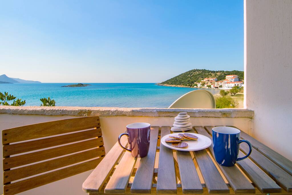 Enjoy morning coffee & evening wine with beautiful view