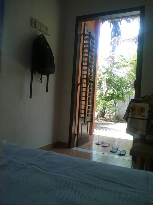 Entrada/Sala com cama de casal!