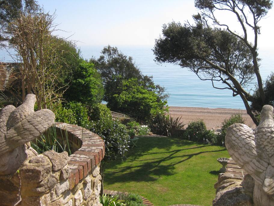 Lawn and view from the Terrace