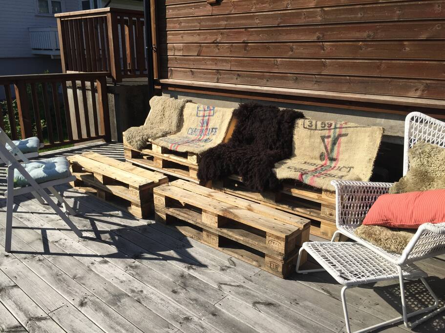 Sitteplass ute
