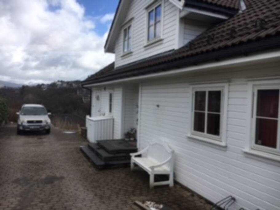 Front of the house