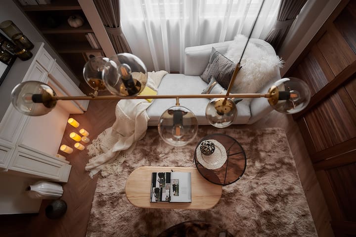 JL/四房二廳三衛12人房/電梯/MRT行天宮站10mins/上引水產/吉林美食商圈/北市中心