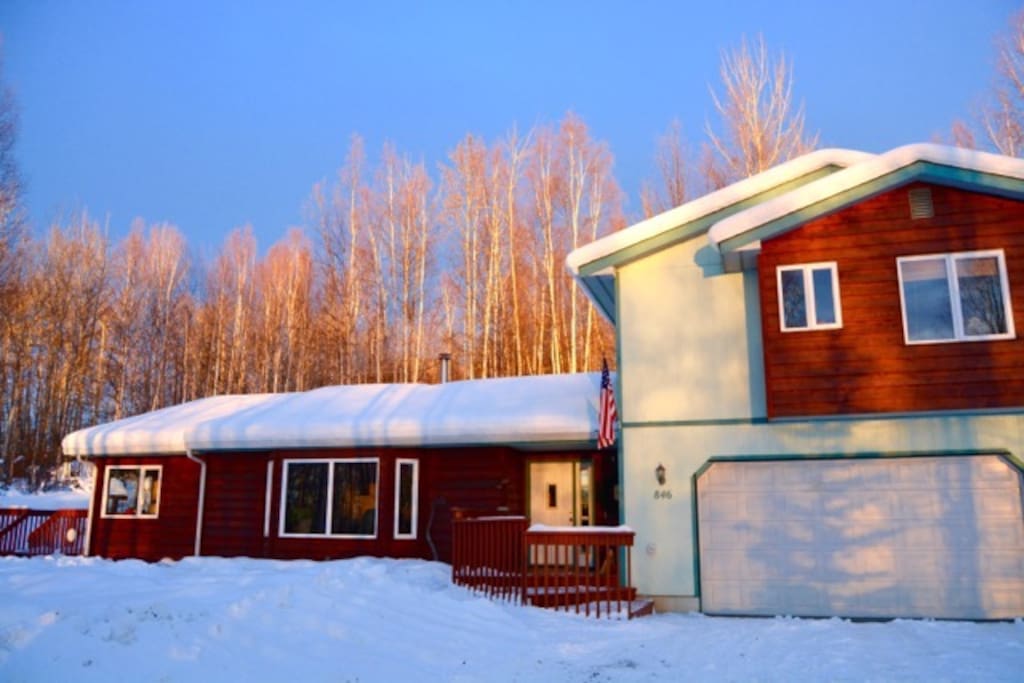 Winter in Fairbanks.
