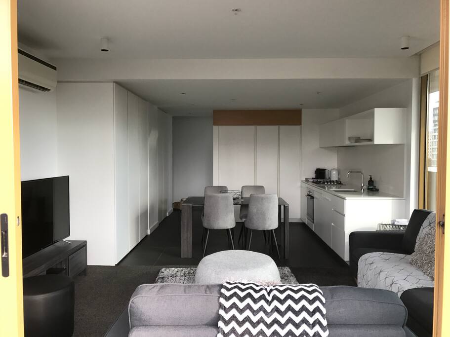 Lounge / Kitchen / Dining - taken from Balcony