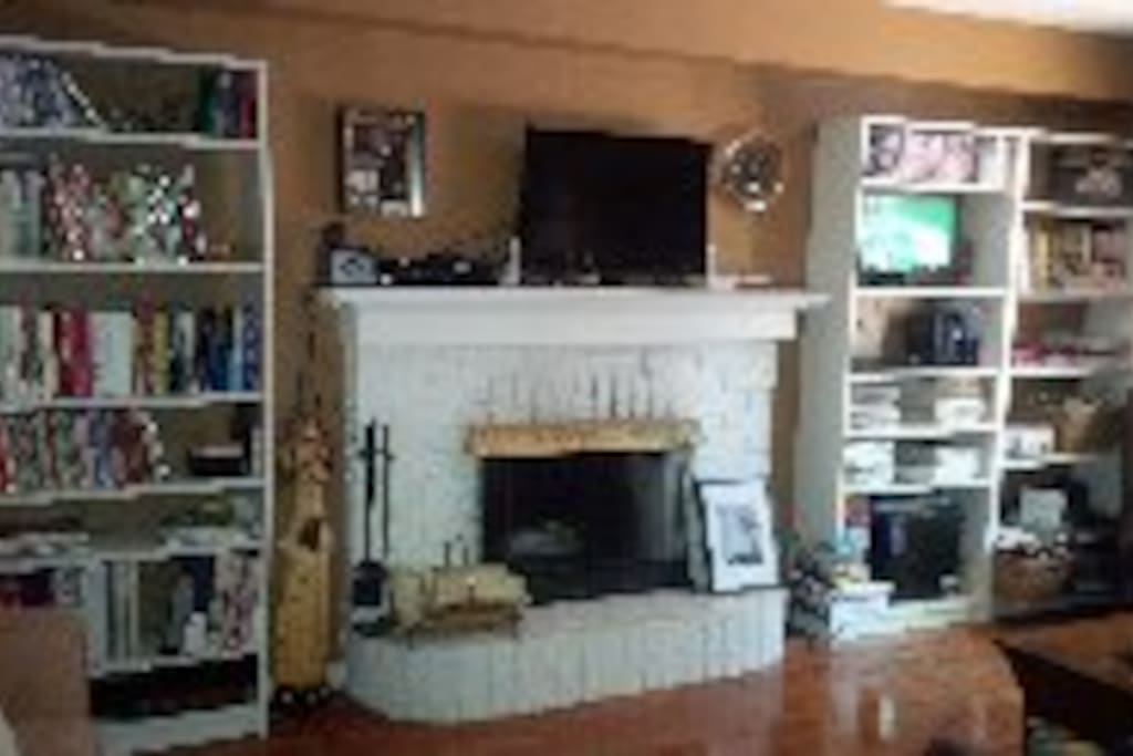 Fireplace in Family Room