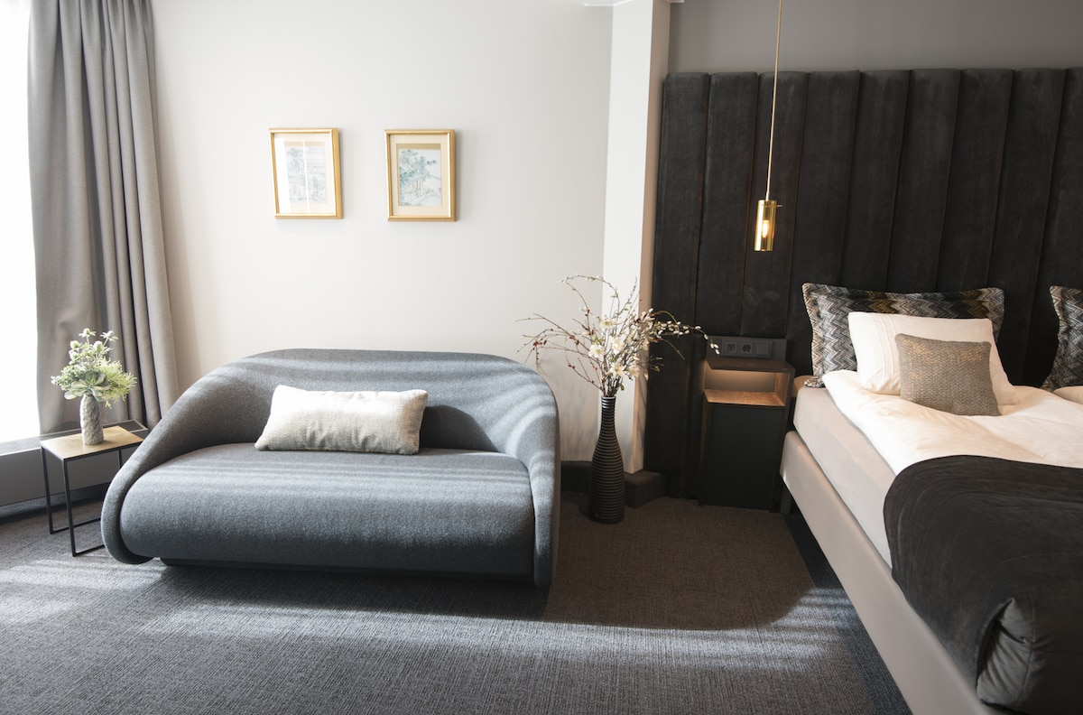 Hermoso dormitorio de lujo